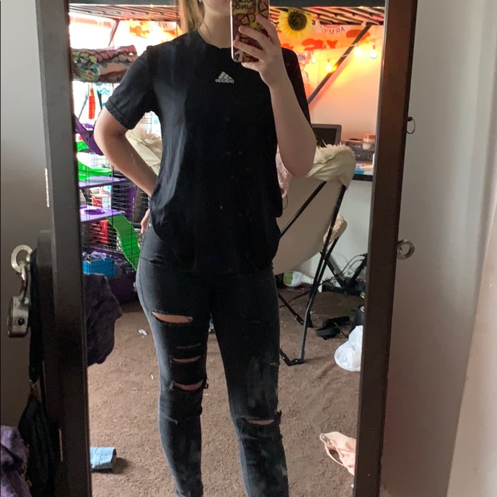 Adidas black top